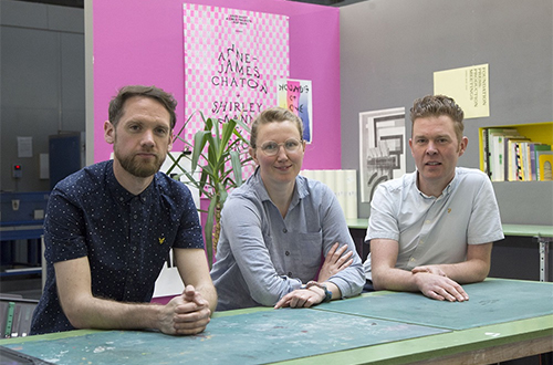 Adam Phillips, Deborah Bower and Joe Woodhouse