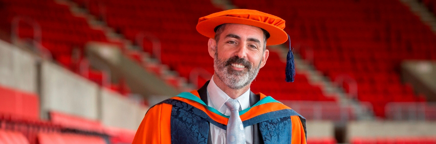 News Dr Andrew Singleton receives an Honorary Doctorate - University of ...