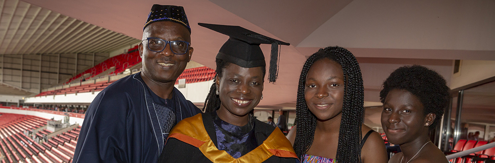Ola Tony-Obott with her family