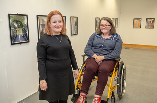 Steph Robson and Kathryn Barnett, Studio Director for The Spectrum Cultural Hub