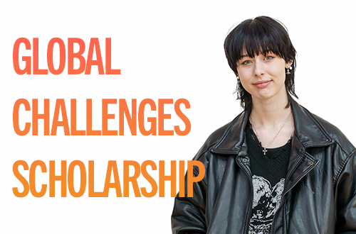 Global Challeges scholarship - Kass McGeogh