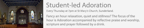 Student-led adoration