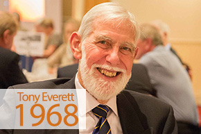 Tony Everett, Education graduate, Honorary Fellow and Rotarian